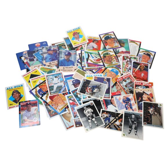 Donruss Topps Score Cards 75+ Baseball & Hockey MLB NHL 70s/80s/90s Collectable - Picture 9 of 9